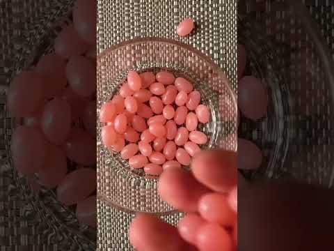 Pink Jelly Beans ASMr #short #asmr #satisfying