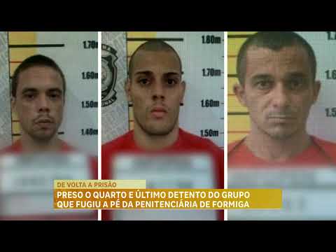 Polícia Penal prende quarto detento que fugiu da penitenciária de Formiga (MG)