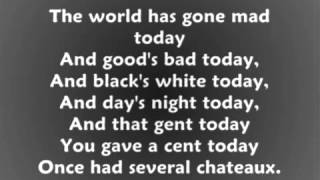 Anything Goes - Cole Porter (with lyrics)