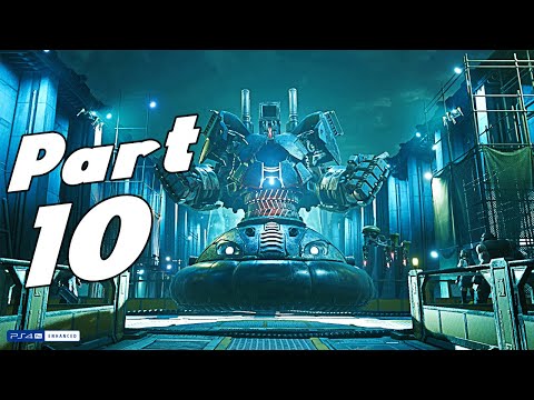 FINAL FANTASY 7 REMAKE Walkthrough Gameplay Part 10 FULL GAME