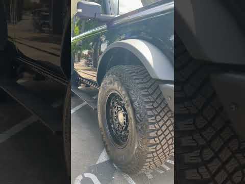 2023 Bronco - Full Body PPF Gloss - Black Rhino Arsenal - AMP Side Steps
