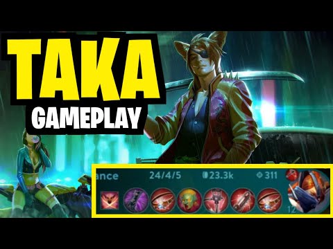 TAKA WP JUNGLE | THE POWER OF SKIN PART 12 | VAINGLORY 5V5 |