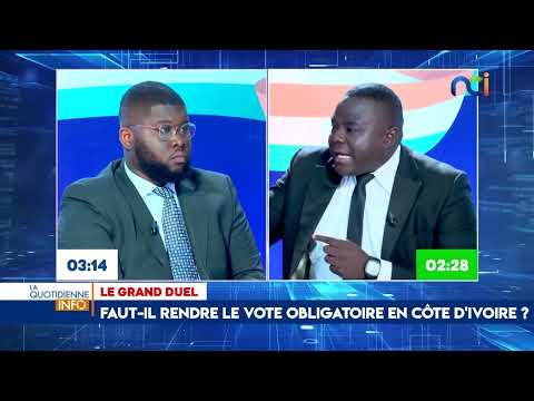 THE BIG DUEL: Should voting be made compulsory in Ivory Coast?