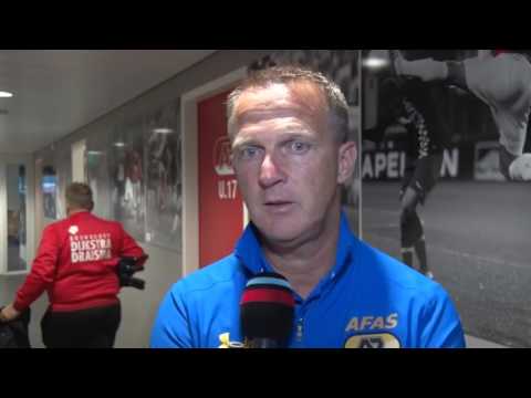 Reactie Van den Brom na AZ - SC Cambuur