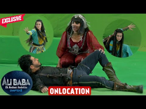 Ali Baba ON SET:  Ali Aur Roshni Mein Hui HAATHAPAYI |