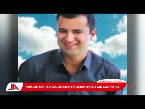 Itapecerica/Formiga: Dois motociclistas morrem em acidente na MG-260 e BR-354