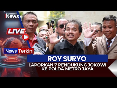 🔴LIVE TERKINI ROY SURYO LAPORKAN 7 ORANG PENDUKUNG JOKOWI KE POLDA METRO JAYA | 08/01