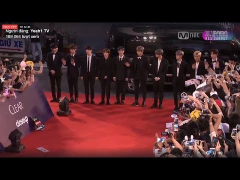 [MAMA 2017]  Wanna One, Seventeen, Kim Samuel - Red carpet @ MAMA 2017