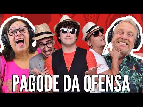 IDOSOS REAGEM A PAGODE DA OFENSA