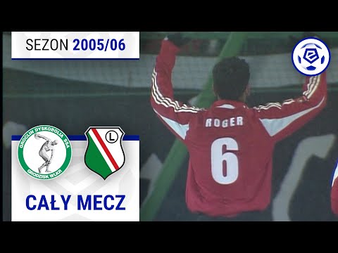 (2/2) Dyskobolia Grodzisk Wlkp. - Legia Warszawa | CAŁY MECZ | Ekstraklasa 2005/06 | 19. Kolejka