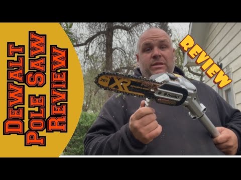 Dewalt 20V Brushless Pole Saw. Incredible.