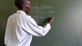 LEARN SWAHILI - First grammar lesson and simple gr