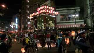 preview picture of video '【Japan】 川越まつり　2012　連雀町交差点　1/6　‐　Kawagoe Festival'