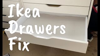 Fix of Ikea Alex Drawer
