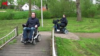 Rondje in een rolstoel door Schoonhoven