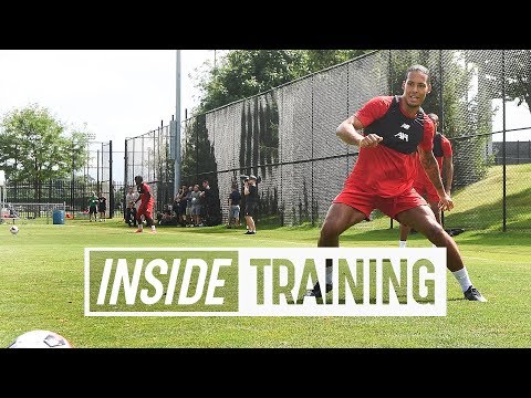 インサイドトレーニング。リバプールFCのアメリカでの初日の舞台裏 (Inside Training: Behind-the-scenes from Liverpool FC's first day in the US)