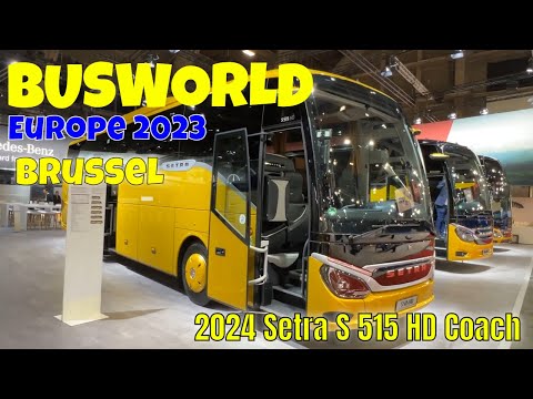 2024 Setra S 515 HD Coach - Interior And Exterior - Busworld Europe 2023 Brussel