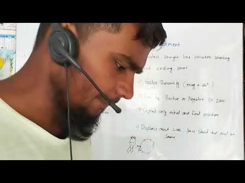 Funtastic Way To Understand Difference Between Distance & Displacement #mhkclasses