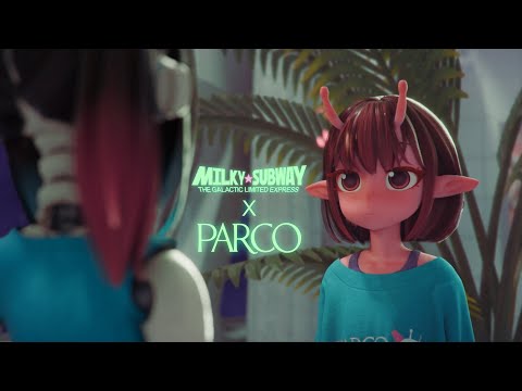 Original Animation for PARCO x Milky ☆ Subway Collab Exhibition