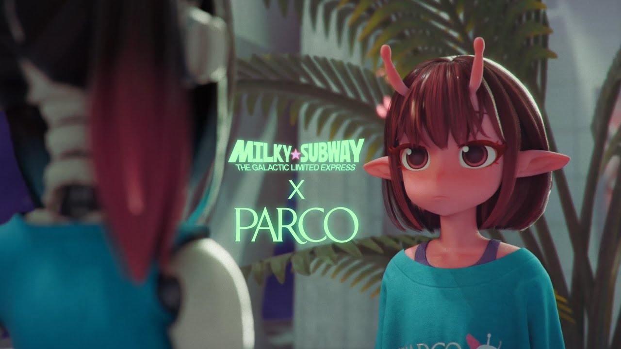 Original Animation for PARCO x Milky ☆ Subway Collab Exhibition