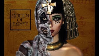 QUEEN OF EGYPT | MAKEUP TUTORIAL | HALLOWEEN 2018
