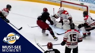 Must See Moment: Ray Fust scores for the Chilliwack Chiefs 38 seconds into the season