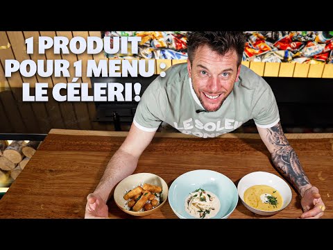 Celery Root 3-in-1: Velouté, Remoulade and Fries