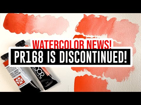Watercolor News 🎨 - Recently Discontinued Pigment?!