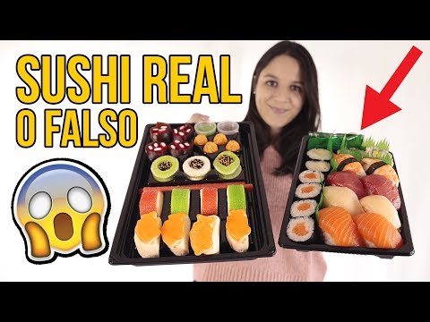 Sushi REAL vs FAKE