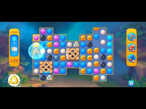 Fishdom Easy Level 10438 (with full horseshoe boosters) @choraelmin