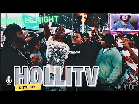 HolliTv x D Sturdy - Don All Night | "In The Cut" Live Performance {REACTION}