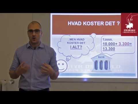 Hvad koster det at låne penge?