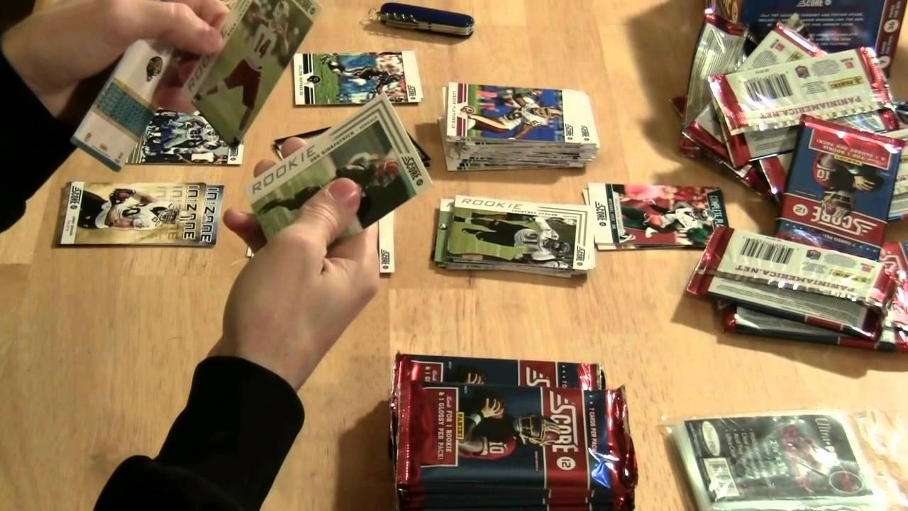 2012 Score Football Box Break