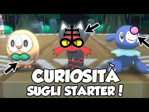 CHICCHE E CURIOSITÀ SUGLI STARTER DI ALOLA!