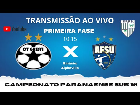 CT GRESFI X UMUARAMA - CAMPEONATO PARANAENSE SUB 16 - PRIMEIRA FASE