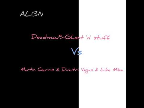 Deadmau5- ghosts n' stuff vs Martin Garrix, Dimitri vegas & Like Mike- Tremor [MASHUP]!!!