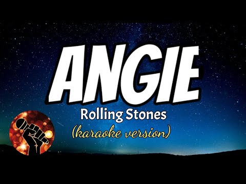 ANGIE - ROLLING STONES (karaoke version)
