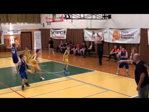 MČR 2015 U13 (8.5.2015) Snakes Ostrava - Sokol Pražský 50:62
