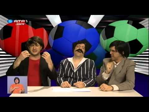 Hugo Sousa "Comentadores de futebol" Parte 2 -- Praça da Alegria