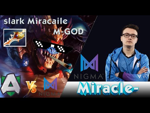 Miracle SLARK Mid  Nigma VS ALLIANCE  M-GOD  DOTA 2 - EU DPC 2021 Full Game 3 Dota 2 Patch 7.28b