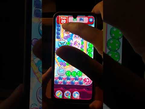 Playing the game Angry birds dream blast. Completed levels (1810-1827).