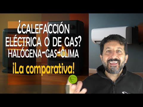 Estufa eléctrica, estufa de gas o aire acondicionado ¿cuál es la más conveniente?