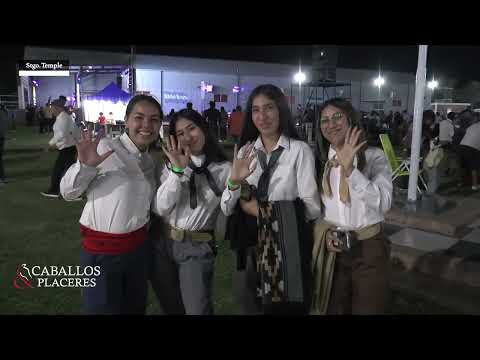Festival Nocturno de Jineteada y Folklore en #SantiagoTemple  🇦🇷 #CaballosyPlaceres