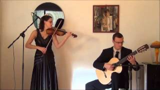 Extraits musicaux Duo Mimesis (violon/guitare)