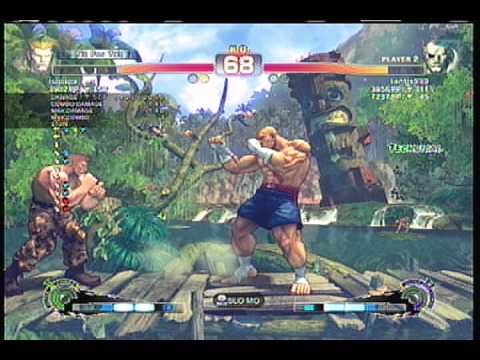 Guile (ruipapa) vs.  Sagat (kentrs)999)  SSF4AE HD