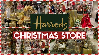 HARRODS CHRISTMAS SHOP | Luxury Christmas Shopping | High End Decorations | JOS ATKIN