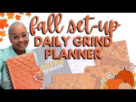 Fall Planner Set-Up | Daily Grind Planner