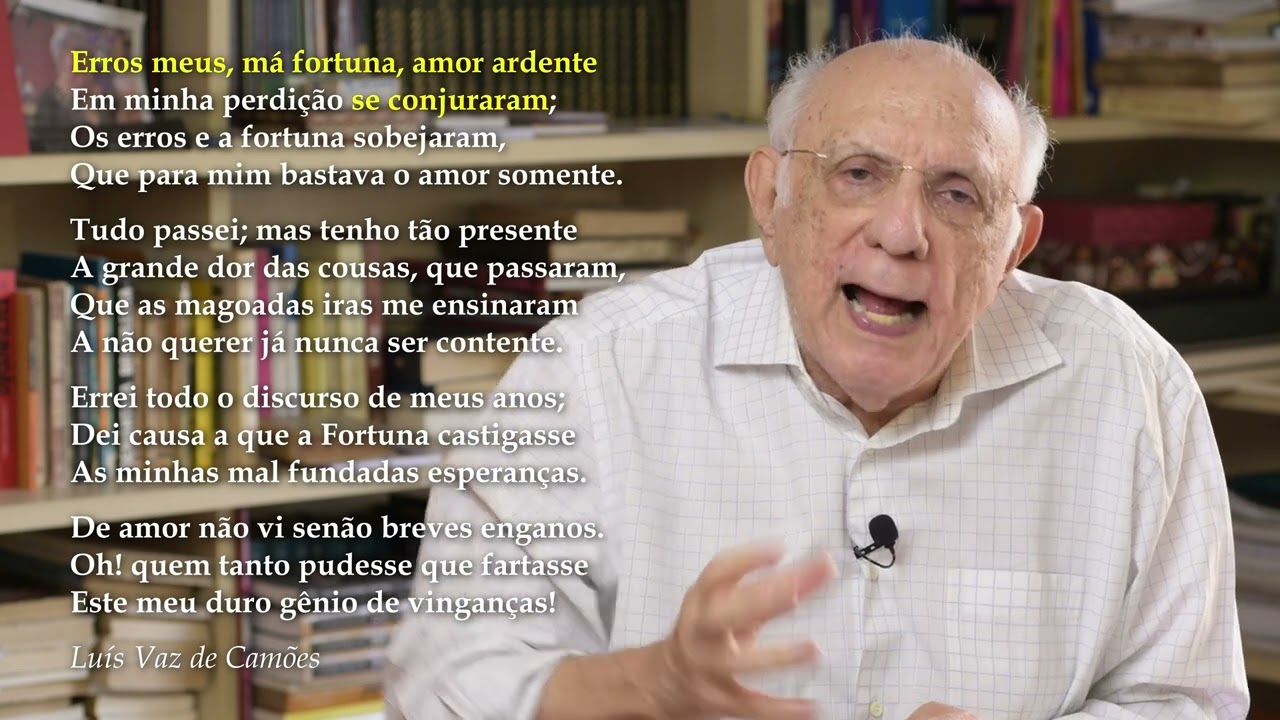 Aula 157 – Erros meus, má fortuna e amor ardente (Camões)
