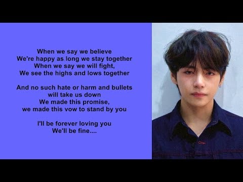 We&#39;ll Be Fine (English Lyrics Version) - 2018 Global ARMY Song