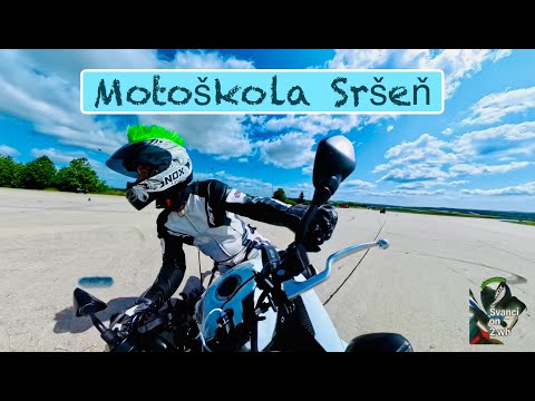 Motoškola Sršeň  - kompletní sestřih z letiště i provozu